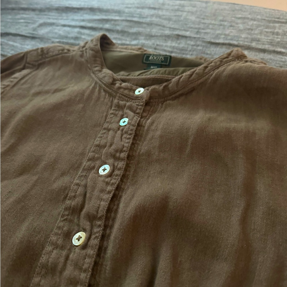 Root Long Brown Shirt